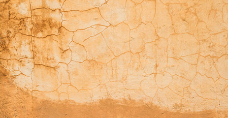 Red ground clay wall texture, ancient Middle East architecture