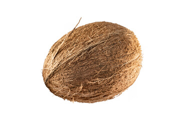 coconut isolated on the white background
