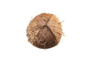 coconut isolated on the white background