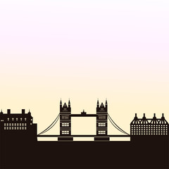 Obraz premium City skyline of London