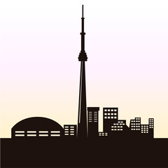 City skyline of Toronto