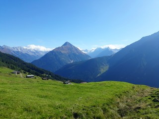 Fototapeta premium view about the mountains