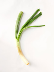 Bodegon de verduras cebollin