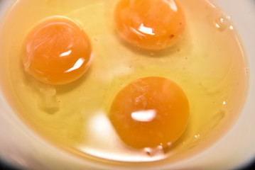 llema de huevos