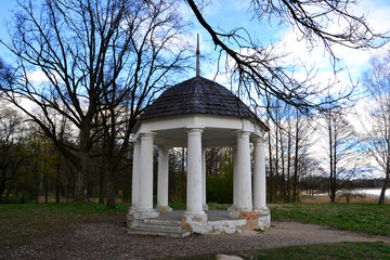 Naklejka premium Arbor. Hutten-Czapsky Manor. Stankovo, Belarus.
