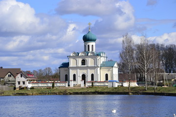 Saint Nicholas Church in Stankovo, Belarus.