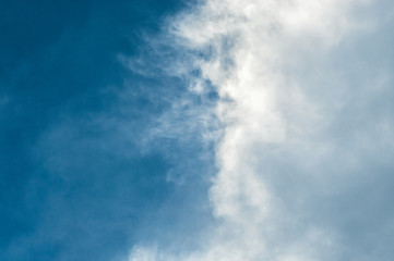 blue sky background with clouds