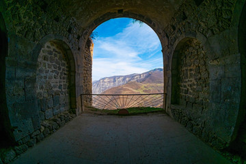 Obraz premium Mountain views in Artsakh, in spring in March 2020