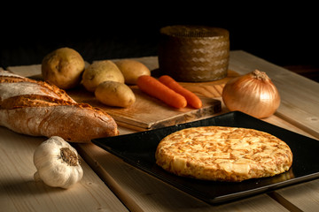 potato omelet spanish onion