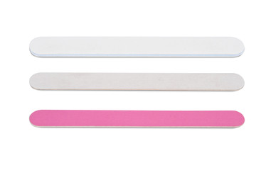 Fototapeta premium A set of nail files.