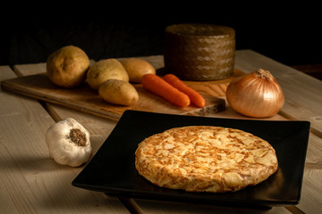 potato omelet spanish onion