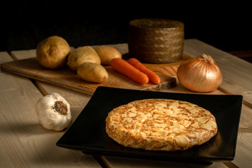 potato omelet spanish onion