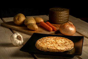 potato omelet spanish onion