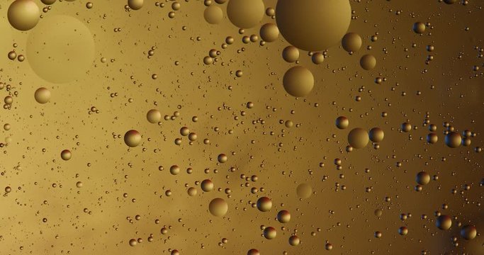 Abstract colorful background, Golden yellow bubble, Yellow water bubbles wallpaper, Bubbles macro shot, Closeup bubbles in water, Oil drops on a water surface abstract background.
