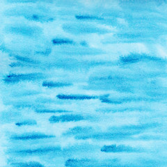 Aabstract watercolor blue background