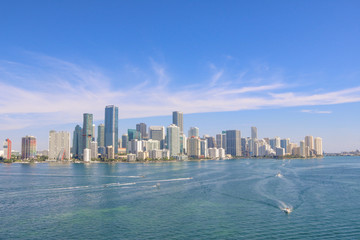 Fototapeta premium Downtown Miami Skyline - Brickell