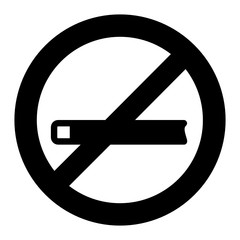 Obraz premium Avoid Smoking Cigarette while fasting concept, Dont use nicotine in daylight during ramadan vector Glyph Icon Design, Ramazan kareem and Islamic Symbols on white background, 