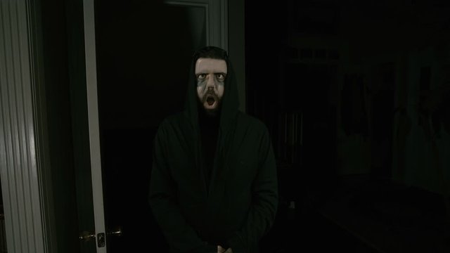 creepy man possessed or something haunted