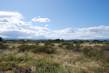 Spanish Landscape, Distant Rain Cloud
