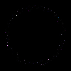 Purple glitter star confetti little spark violet