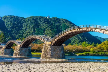 Foto auf Acrylglas Kintai-Brücke 錦帯橋