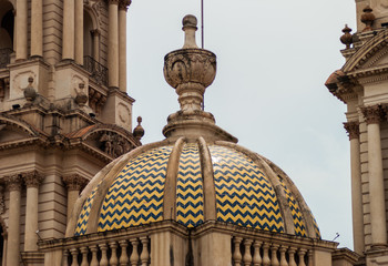 The Parroquia de San Francisco de Asís Dome, close up
Neoclassic in style, with baroque reminiscence
Tepatitlan de Morelos in Jalisco, Mexico