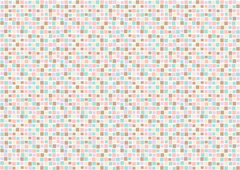 パステルカラー　タイル　背景