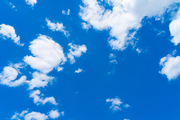 空と雲　青空　背景用