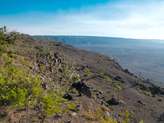 Fototapeta na wymiar キラウエア火山　ハワイ島　2014年撮影