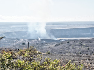 Fototapeta na wymiar キラウエア火山　ハワイ島　2014年撮影
