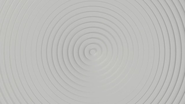 Circular waves - white