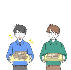 Fototapeta premium 持続化給付金 イラスト