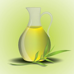 spa oil in a jug