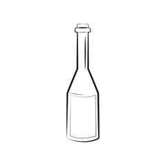 A wine bottle illustration.