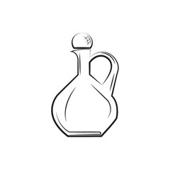 A wine jar illustration.