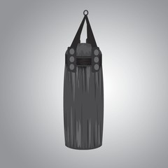 A punching bag illustration.