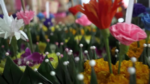 Loy Krathong festival in Koh Tao Thiland