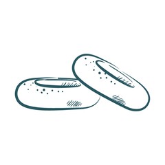 A doughnuts illustration.