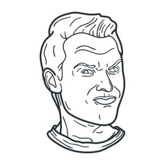 angry man expression