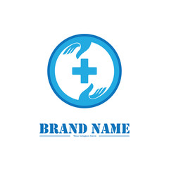 Obraz premium Health Medical Logo Design Icon Template