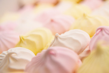 Obraz na płótnie Canvas Multi-colored marshmallows.
