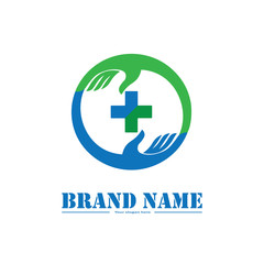 Health Medical Logo Design Icon Template