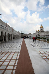 Bangla Sahib Gurudwara, New Delhi. The house of worship and the best tourist and pilgrimage spot in...