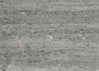 texture of old asphalt with small pebbles