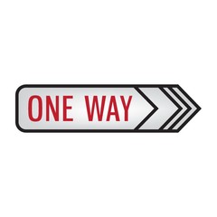 one way signboard