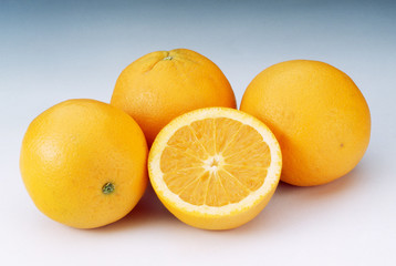 naranjas  anaranjada, fruta, alimento, citrus, aislada, fresco, salubre, blanco, jugosa, jack...