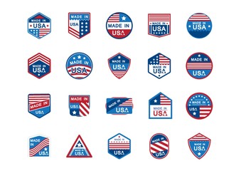 made in usa labels collection
