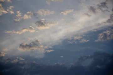 sky and clouds