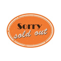 sorry sold out