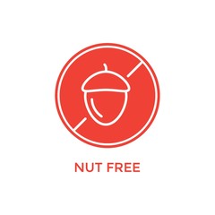 nut free label